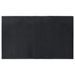 Tapis rectangulaire noir 60x100 cm bambou - Photo n°1