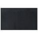 Tapis rectangulaire noir 60x100 cm bambou - Photo n°1