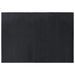 Tapis rectangulaire noir 70x100 cm bambou - Photo n°1