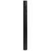 Tapis rectangulaire noir 80x100 cm bambou - Photo n°3