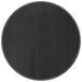 Tapis rond gris 100 cm bambou - Photo n°1