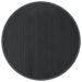 Tapis rond gris 80 cm bambou - Photo n°1