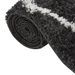 Tapis shaggy à poils longs Crème et anthracite 160x230 cm - Photo n°5