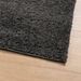 Tapis shaggy à poils longs moderne anthracite 200x280 cm - Photo n°4