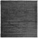 Tapis shaggy à poils longs moderne anthracite 240x240 cm - Photo n°1