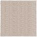 Tapis shaggy à poils longs moderne beige 120x120 cm - Photo n°1