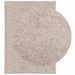 Tapis shaggy à poils longs moderne beige 120x170 cm - Photo n°3