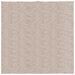 Tapis shaggy à poils longs moderne beige 160x160 cm - Photo n°1