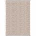 Tapis shaggy à poils longs moderne beige 160x230 cm - Photo n°1