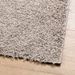 Tapis shaggy à poils longs moderne beige 80x150 cm - Photo n°4