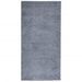 Tapis shaggy à poils longs moderne bleu 100x200 cm - Photo n°1