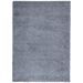 Tapis shaggy à poils longs moderne bleu 200x280 cm - Photo n°1