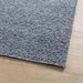 Tapis shaggy à poils longs moderne bleu 240x240 cm - Photo n°4