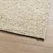 Tapis shaggy à poils longs moderne doré 240x340 cm - Photo n°4