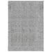 Tapis shaggy à poils longs moderne gris 120x170 cm - Photo n°1