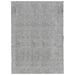 Tapis shaggy à poils longs moderne gris 140x200 cm - Photo n°1