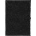 Tapis shaggy à poils longs moderne noir 240x340 cm - Photo n°1