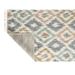 Tapis shaggy Delya - Multicolore - Motif géométrique - 100% polypropylene - 120 x 170 cm - Intérieur - NAZAR - Photo n°3