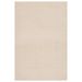 Tapis shaggy doux lavable 200x290 cm Antidérapant Beige - Photo n°1