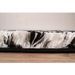 Tapis shaggy doux Oslo 668 - Noir - 100% polyester - 80 x 150 cm - Intérieur - NAZAR - Photo n°4