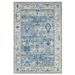Tapis Vintage - Motif fleuris - Bleu - 100% polyester - 120 x 170 cm - Intérieur - NAZAR - Photo n°2