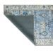 Tapis Vintage - Motif fleuris - Bleu - 100% polyester - 160 x 230 cm - Intérieur - NAZAR - Photo n°3