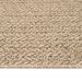 Tapis ZIZUR 200x200 cm aspect de jute intérieur et extérieur - Photo n°7