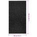 Tapis ZIZUR 80x150 cm aspect de jute intérieur extérieur - Photo n°9