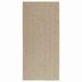 Tapis ZIZUR beige 100x200 cm aspect de jute intérieur extérieur - Photo n°2