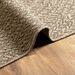 Tapis ZIZUR beige 100x200 cm aspect de jute intérieur extérieur - Photo n°8