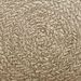 Tapis ZIZUR beige 120x120 cm aspect de jute intérieur extérieur - Photo n°5