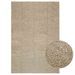 Tapis ZIZUR beige 140x200 cm aspect de jute intérieur extérieur - Photo n°1