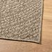 Tapis ZIZUR beige 140x200 cm aspect de jute intérieur extérieur - Photo n°6