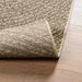 Tapis ZIZUR beige 140x200 cm aspect de jute intérieur extérieur - Photo n°7