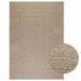 Tapis ZIZUR beige 160x230 cm aspect de jute intérieur extérieur - Photo n°1