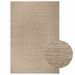 Tapis ZIZUR beige 200x290 cm aspect de jute intérieur extérieur - Photo n°1