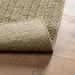 Tapis ZIZUR beige 240x240 cm aspect de jute intérieur extérieur - Photo n°7