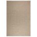 Tapis ZIZUR beige 240x340 cm aspect de jute intérieur extérieur - Photo n°2