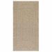 Tapis ZIZUR beige 80x150 cm aspect de jute intérieur extérieur - Photo n°2