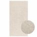 Tapis ZIZUR crème 60x110 cm aspect de jute intérieur extérieur - Photo n°1