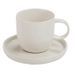 Tasses et sous-tasses porcelaine blanche Ocel - Photo n°1
