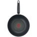 TEFAL E3091904 PRIMARY poele wok inox avec revetement anti-adhésif 28 cm compatible induction - Photo n°3