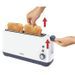 TEFAL TL302110 Grill pain Toaster minim - blanc - Photo n°5