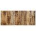 Tête de lit 120 cm bois de manguier brut massif - Photo n°1