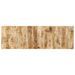 Tête de lit 160 cm bois de manguier brut massif - Photo n°1