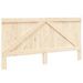 Tête de lit 200x104 cm bois massif de pin - Photo n°1