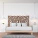 Tête de lit bois sculpté marron Florine 180 cm - Photo n°2