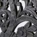 Tête de lit bois sculpté noir Siera 140 - Photo n°3