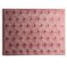 Tête de lit capitonnée velours rose pâle 160 Vicky - Photo n°1