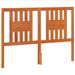 Tête de lit marron 140 cm bois massif de pin - Photo n°1